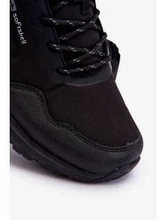 Pánská softshellová sportovní obuv černá model 20770283 - Kesi