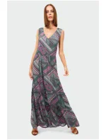 Dámské maxi šaty model 17461534 - Greenpoint Dámské maxi šaty model 17461534 - Greenpoint