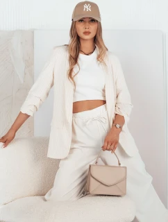 Dámska bunda OPTON ecru FashionStreet PY0094