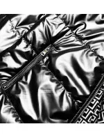 Oboustranná černá dámská bunda s kapucí model 17099273 - S'WEST