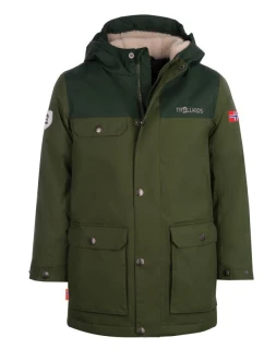 Dětská zimní bunda Dětská nepromokavá bunda zelená model 21751359 - Trollkids
