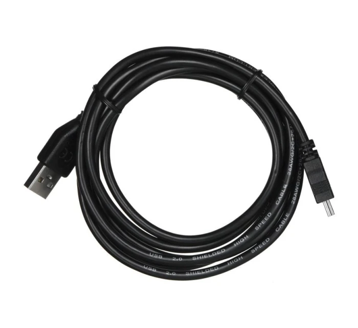 GEMBIRD CCP-USB2-AM5P-6 kábel (USB M - Mini USB M; 1,8 m; farba čierna)