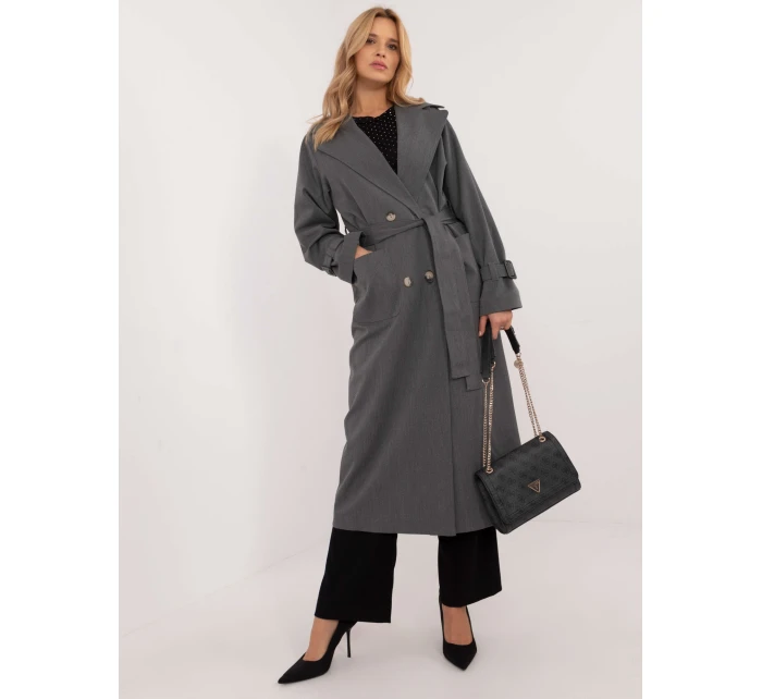 Kabát LK EN 509754.42 tmavosivý