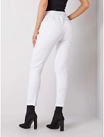 Dámske pletené chino nohavice biele (3589.07X) Dámske pletené chino nohavice biele (3589.07X)
