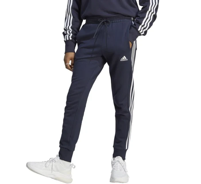 Nohavice adidas Essentials French Terry Tapered Cuff 3-Stripes M IC9406