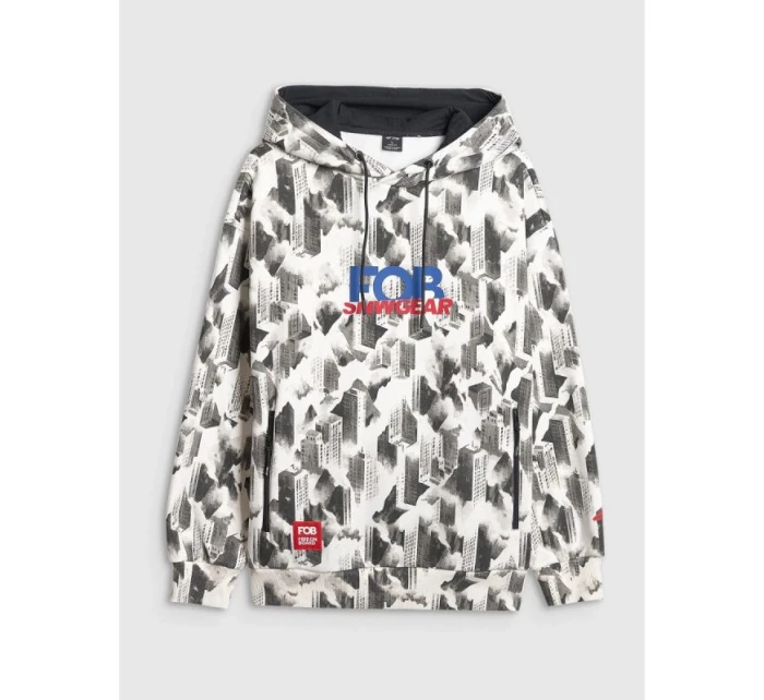 Pánska mikina s kapucňou 4F 4FRAW25TSWSM2569-91A