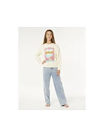 Dívčí mikina RIP CURL Sunshine Squad Crew-Girl, bílá