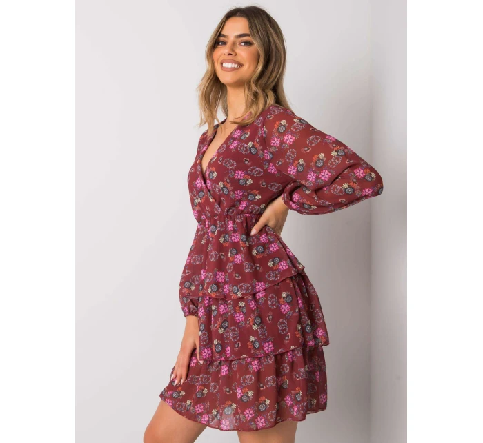 WN SK 21049 šaty.38X gaštanová