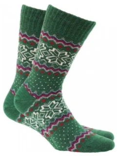 DÁMSKE PONOŽKY AKRYL/VLNA WILLA