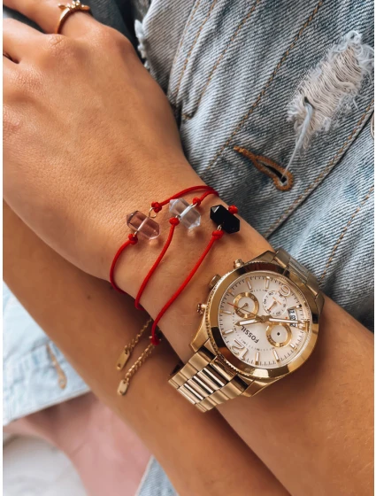 FashionStreet CRISTAL červený náramok LY0058 FashionStreet CRISTAL červený náramok LY0058