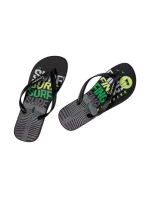Pánske žabky Ipanema Graphics black-green 83532-AP253