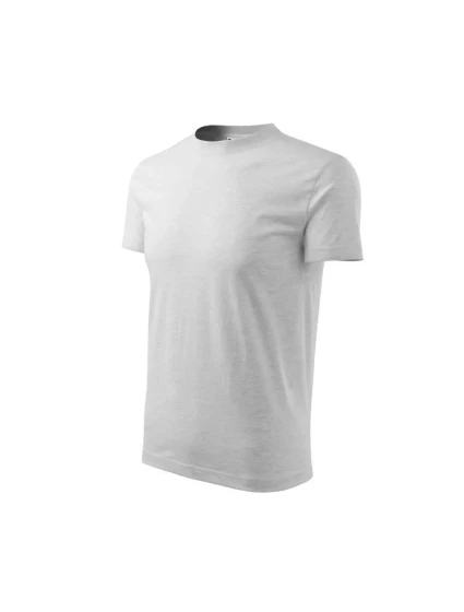 Tričko Basic Jr model 18688489 světle šedá melanžová - Malfini