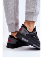 Damskie Niskie Sneakersy Cross Jeans LL2R4012C Czarne