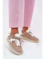 Nízké Dámské Sportovní Boty Béžové model 21685644 - Boto