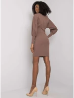 RV šaty SK 6079.65 svetlohnedé