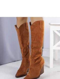 Čižmy na podpätku model 204847 Solea