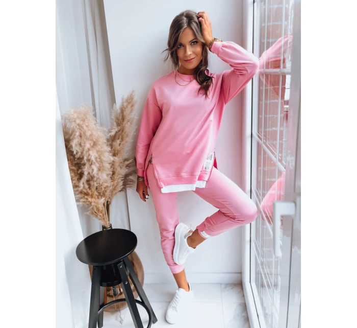 Dámská tepláková souprava pink Dstreet model 21968740 - FashionStreet