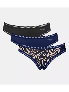 Dámske nohavičky GO Crush Mini C3P - MODRÉ - modré M008 - SLOGGI