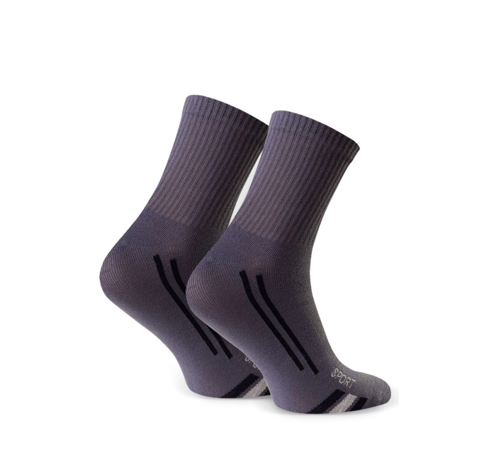 Dětské ponožky 022 model 18979490 graphite - Steven
