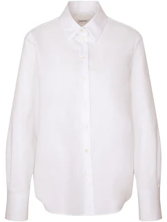 Seidensticker Blouse Regular LSL Široká blúzka s dlhými rukávmi 78.1459 biela