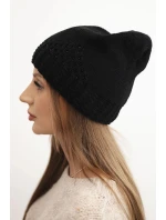 Čepice s rolováním Magda K293 camel