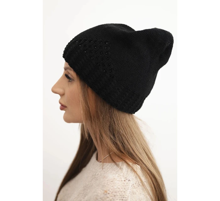 Čepice s rolováním Magda K293 camel