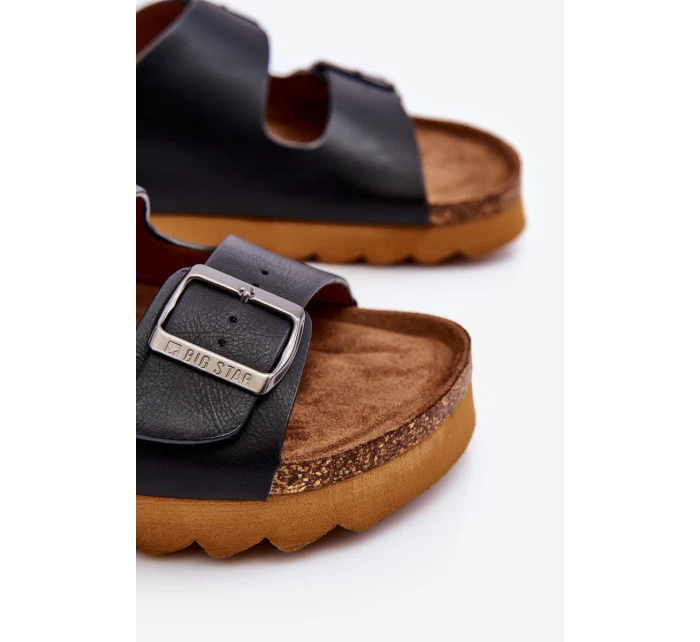 Klasické dámské pantofle Big Star model 21610501 Černé - Big Star Shoes