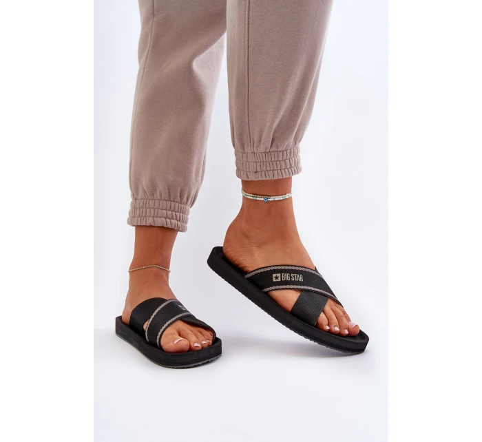 Dámské Žabky Big Star model 21652740 Černé - Big Star Shoes