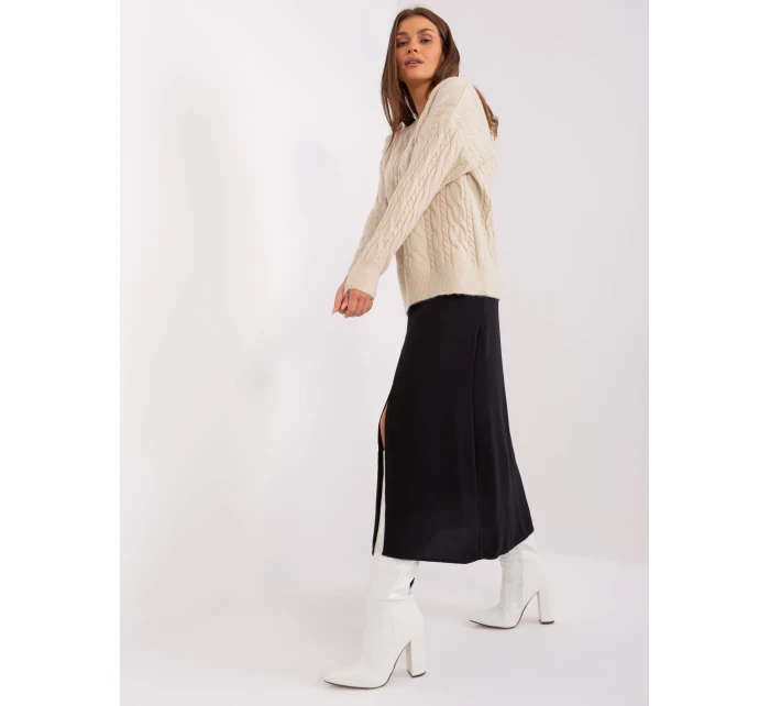 Sweter AT SW  beżowy model 18884714 - FPrice