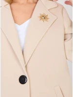 IT CZ FL8153 1.06 béžový kabát IT CZ FL8153 1.06 béžový kabát