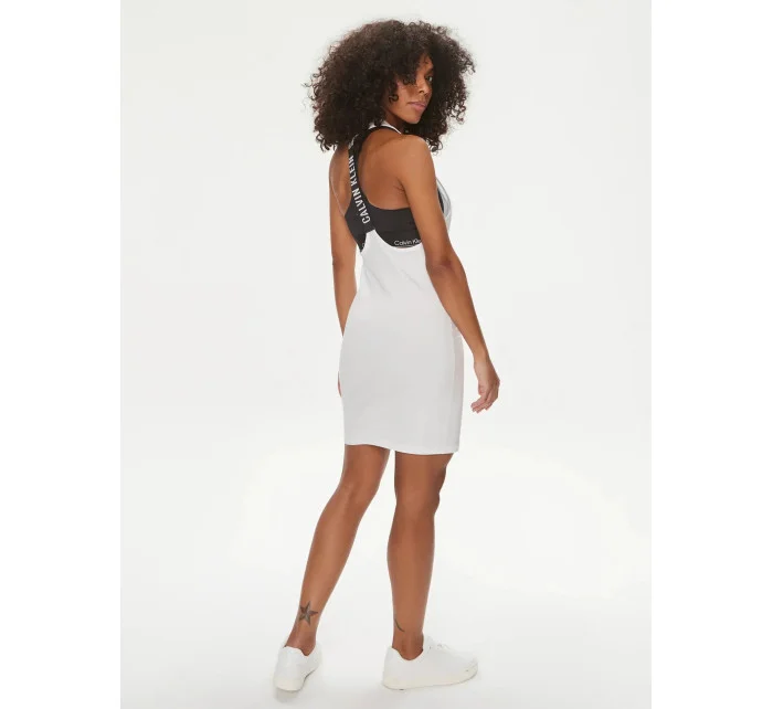 Dámske plážové šaty KW0KW02480 YCD white - Calvin Klein