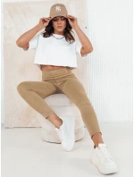 Dámské džínové kalhoty tmavě béžové Dstreet model 21973317 - FashionStreet