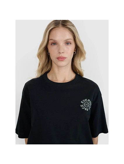 Dámské tričko oversize s potiskem model 21433330 - 4F