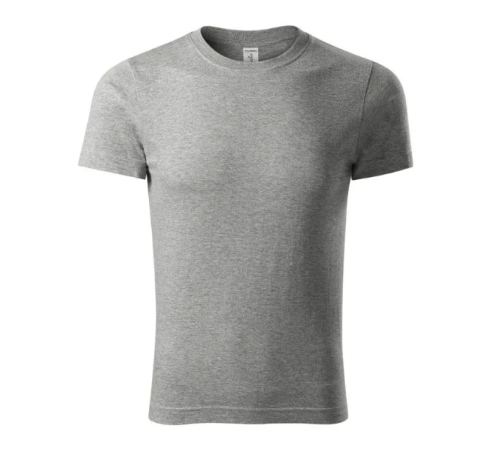 Peak M model 18798060 tmavě šedé melanžové tričko - Malfini