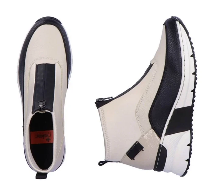 Rieker W béžová obuv model 21369727 - Big Star