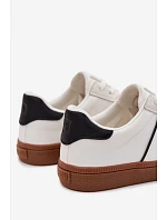 Pánské Sneakers Big Star model 22046222 Bílé - Big Star Shoes Pánské Sneakers Big Star model 22046222 Bílé - Big Star Shoes