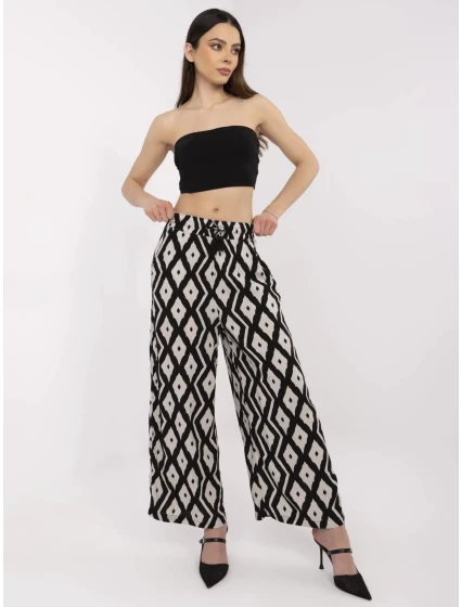 Spodnie model 21094559 czarny - FPrice Spodnie model 21094559 czarny - FPrice