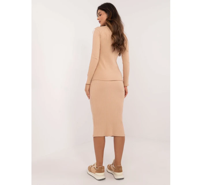 Komplet RV KMPL A model 21738228 camelowy - FPrice Komplet RV KMPL A model 21738228 camelowy - FPrice