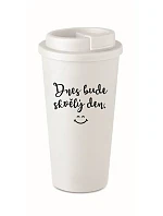DNES BUDE  bílý termohrnek 475 ml model 20806785 - Giftela