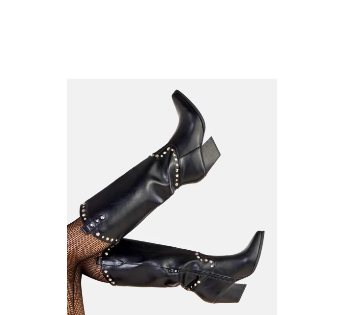 Topánky na podpätku model 219648 Solea