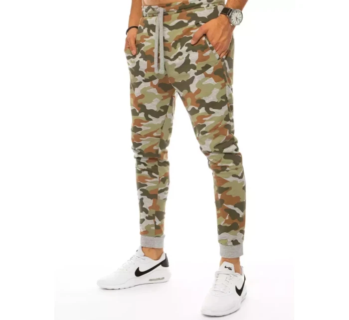 Pánské teplákové kalhoty moro green Dstreet model 21963484 - FashionStreet