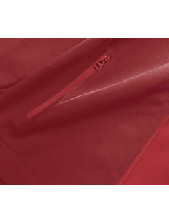 Červená dámska bunda s polarom (fleecom) (HH017-5)