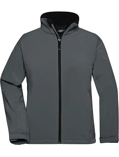 JN 137 Dámská 3vrstvá softshellová bunda model 22485682 carbon - Daiber