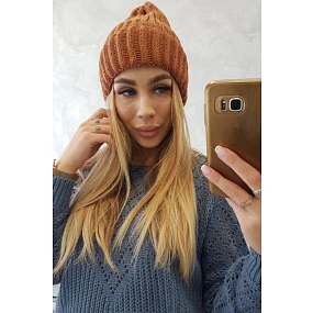 Šiltovka Zyta s vyhrňovacou časťou K308 camel Šiltovka Zyta s vyhrňovacou časťou K308 camel