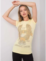 Tričko EM TS ES 21 533.16 svetlo žltá