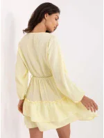 Šaty MI SK A5079.27 svetložltá