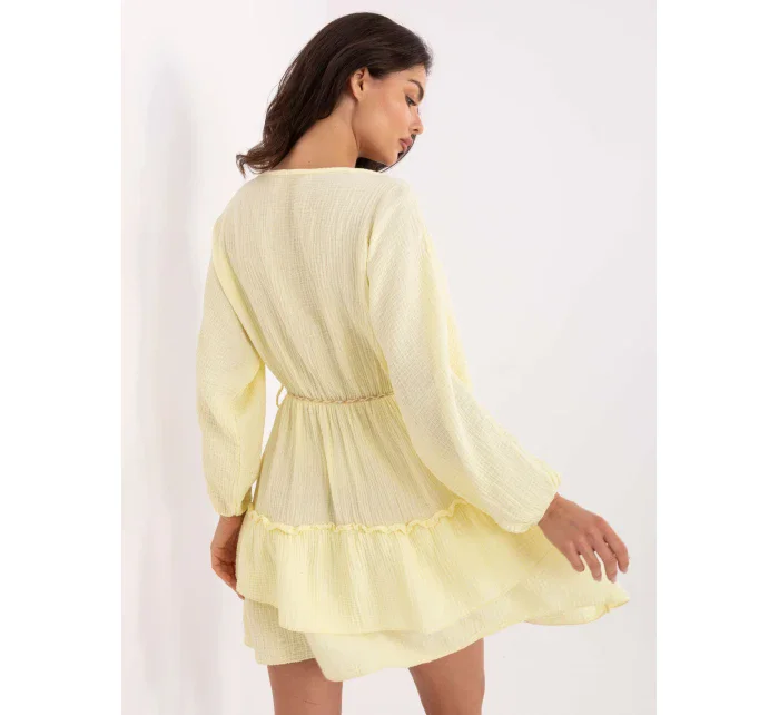 Šaty MI SK A5079.27 svetložltá