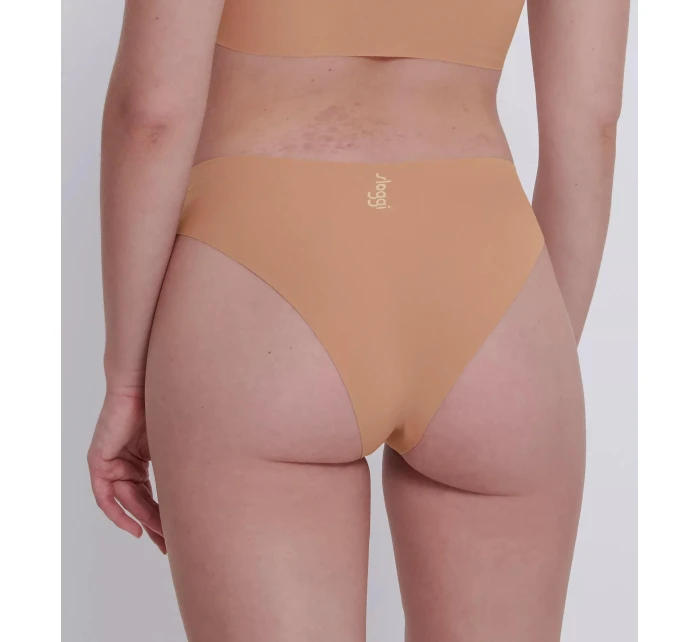 Dámske tangá ZERO Feel 2.0 High leg - BROWN - hnedá 00CM - SLOGGI Dámske tangá ZERO Feel 2.0 High leg - BROWN - hnedá 00CM - SLOGGI