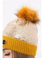 Čiapka K198 horčica Čiapka K198 horčica