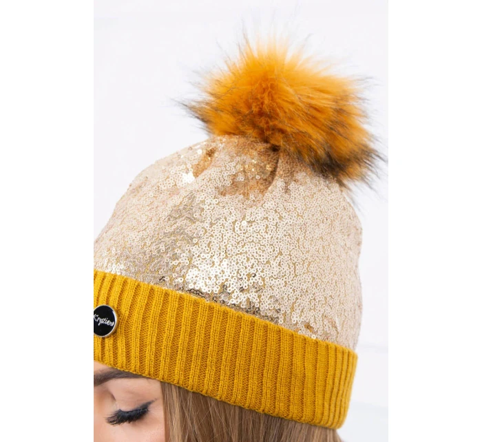 Čiapka K198 horčica Čiapka K198 horčica